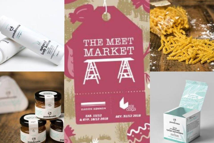 Η pandrosia στο The Meet Market-New Year's Eve στο six dogs